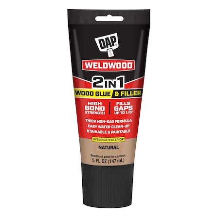Dap Weldwood Cream Wood Glue and Filler 5 oz 7079800484