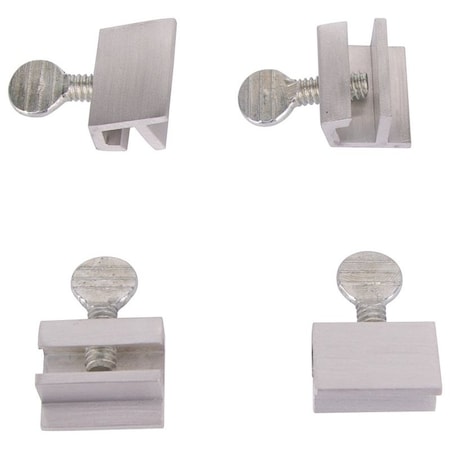 Prosource Window Lock, Aluminum, Aluminum 801643-PB-PS