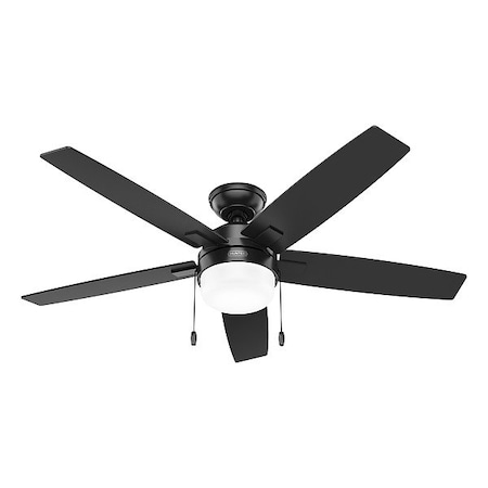Hunter CeilingFan, Black/Gray, 52inDia, 6Blade 52776
