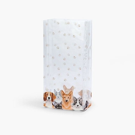 Nashville Wraps Pet Squad Cello Bags, 5x3x11.75, 100PK C4BPSQ