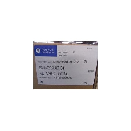 Ge 240 VAC 1-Phase, 100 to 225 A, 42-Circuit, Copper Bus, Feed Thru, Main Breaker AQU1422RCXAXT1B4