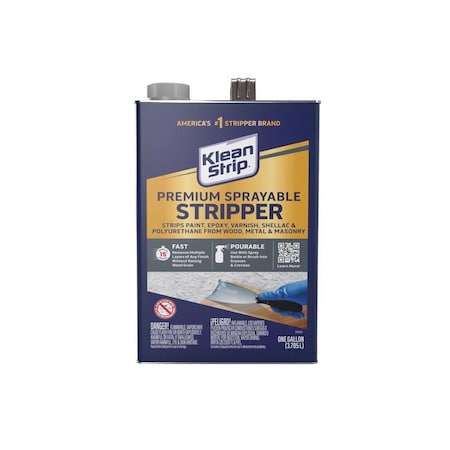 Klean Strip KWIK-STRIP GKWL962 Paint and Varnish Stripper, Liquid, Aromatic, 1 gal, Can GKSS250
