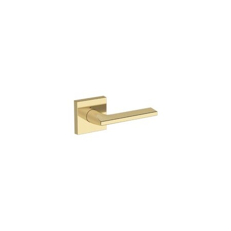 Baldwin Residential Door Levers Passage Reversible Non-Lacquered Brass PSANACSR031