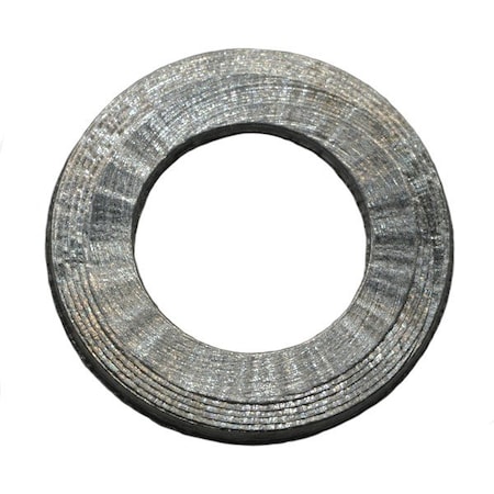 Zoro Select Flat Washer, For Screw Size M3 , Titanium Plain Finish 0075654