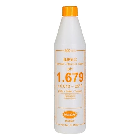 Hach Buffer Standard Solution, 500 mL S11M001