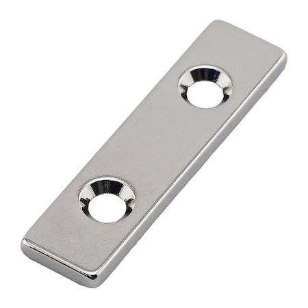 Zoro Select Rare Earth Magnet, Silver NB001221NCTSX2