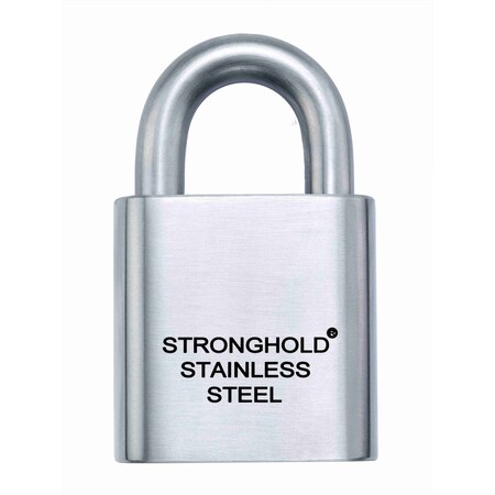 Squire ST65S Stainless Steel Open-Shackle Keyed Padlock, Extreme Weather, Critical Infrastructure Security SQ-ST65S