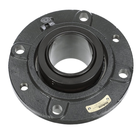 Sealmaster Mounted Cast Iron Piloted Flange Spherical Roller - 52100 Bearing Steel, Black Oxided USFC5000-300-C