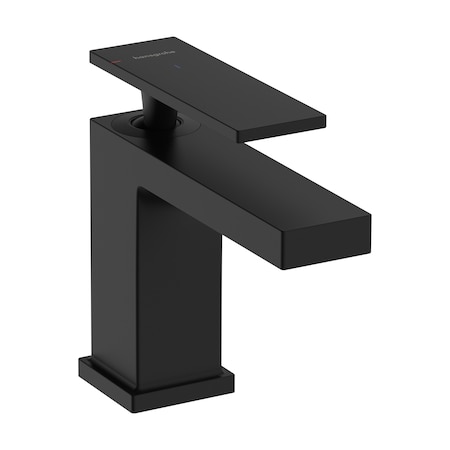Hansgrohe Tecturis E Single-Hole Faucet 80 with Pop-Up Drain, 1.2 GPM in Matte Black 73002671