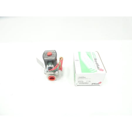 Asco RED-HAT II 120V-AC 3/4IN NPT SOLENOID VALVE EF8210G038V