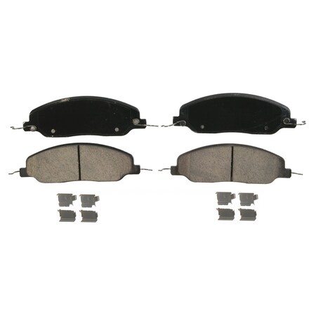 Wagner Brake QuickStop Front Disc Brake Pad Set Ceramic,  ZD1081