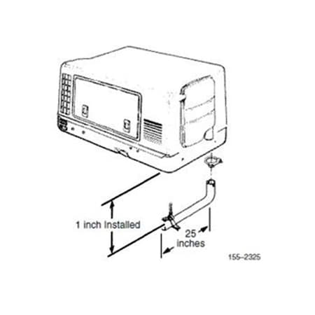 Cummins 1552325 Onan Exhaust Tube Kit C7B-1552325