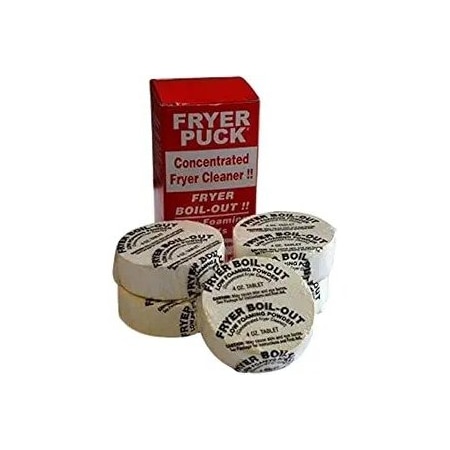 Quest Specialty Fryer Puck 4oz Deep Fryer Cleaner Tablets 401304001-1
