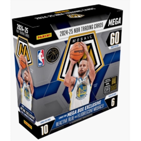 2024/25 Panini Mosaic Panini Mosaic NBA 2024/25 Basketball Mega Box Trading Cards 2-18037-20