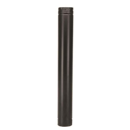 Rlm Distribution 24'' Straight Length Pipe - Black HO801579