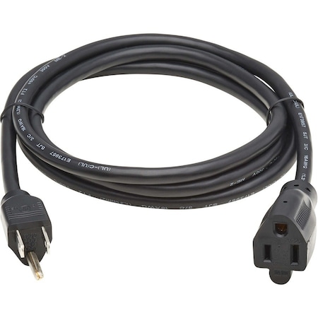 Eaton Tripp Lite Series Power Extension Cord, NEMA 5-15P to NEMA 5-15R - 13A, 120V, 16 AWG, 6 ft. 1.8 P022-006-13A