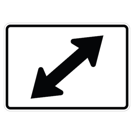 Sign Solutions Usa Traffic Sign, 30 in Width, Aluminum Sign, Horizontal Rectangle DUS06HWT3021M6-5