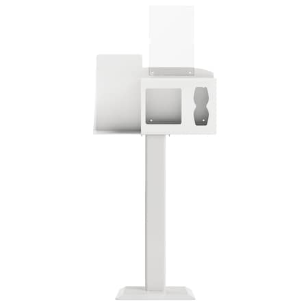 Origin Dispensing Solutions Hygiene Station Stand Kit-White HS20K04WH