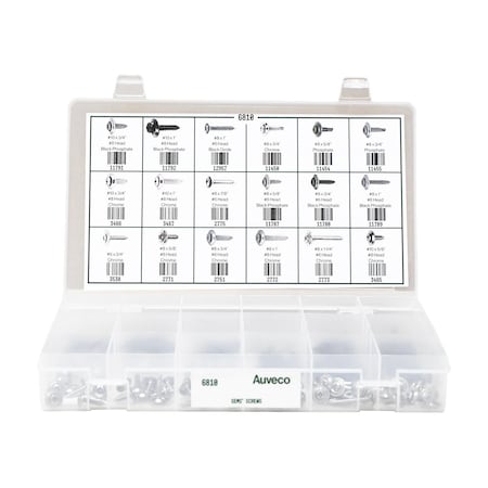 Auveco Sems Screw Quik-Select Kit Assortment 6810