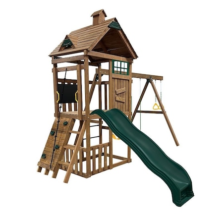Playstar Denali Freedom Fort KT 8170 Play Deck, Wood KT8170