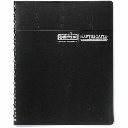 House Of Doolittle Earthscapes Recycled Ruled Monthly Planner, Landscapes Photo, 11x8.5, 14-Month: Dec 2024 to Jan 2026 HOD26402