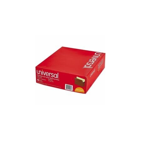 Universal Expandable File 8-1/2 x 11" Redrope, 5-1/4" Expansion, 10PK UNV15262