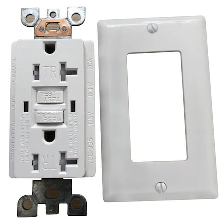 Genmax Corporation Gfci Tamper Resis St White 20A TR20WST