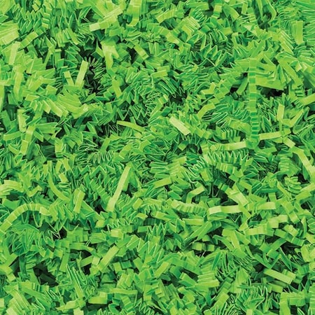 Nashville Wraps Lime Green Crinkle Cut Shredded Paper, 10 lb Box ZF10LM