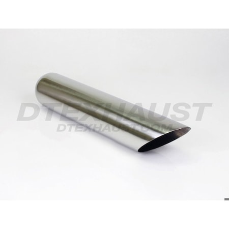 Different Trends 4.00IN ANGLE TEXAS TIPS TEXAS EXHAUST TIP 2.25IN ID / 4.00IN OD DT-244018AC
