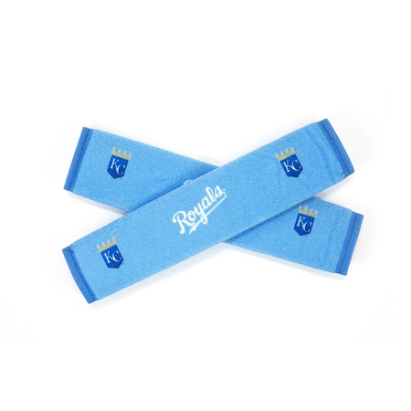 Coverking SEAT BELT PADS WITH KANSAS CITY ROYALS LOGO HPKD92