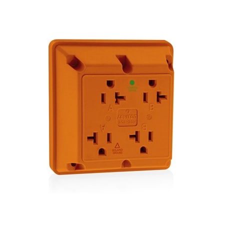 Leviton Four-In-One Receptacles 20 Amp, 125 Volt 21254-IG
