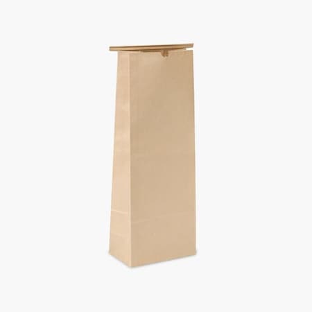 Nashville Wraps 100 5 lb Kraft Tin Tie Coffee Bags6-1/2x4x18, 100PK CN5TM