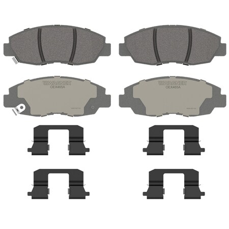 Wagner Brake OEX Front Disc Brake Pad Set Premium Ceramic,  OEX465A