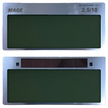 Armour Guard Mage 2 X 4-1/4 Stainless Steel ADF Shade 10. AGMAGE2X4H10