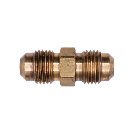 Auveco Brass Sae 45 Degree Flare Union 5/16in Tube Size, 5PK 245