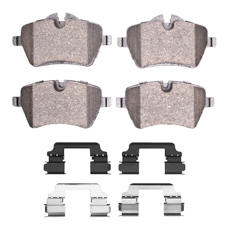 Dfc 5000 Euro Ceramic Disc Brake Pad Set,  1600-1204-02
