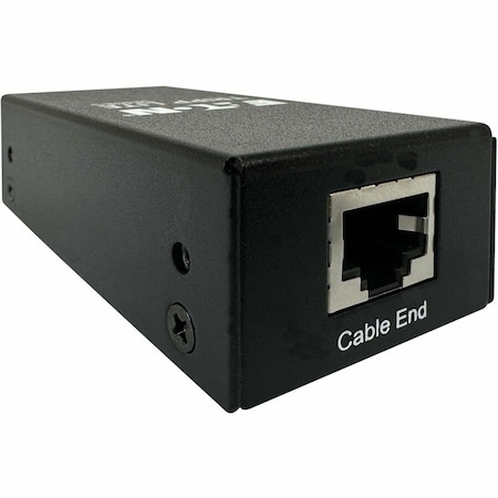 Eaton IN-LINE POE++ SURGE PROTECTOR - 10 GBPS, 802.3BT TYPE 4, CAT5E/6, METAL CASE, DIN-RAIL MOUNTABLE, I B110-SP-POEC-10