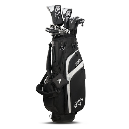 Callaway XR 26 Men's Complete Set - Graphite Shafts - Left Hand /Black/Silver/Regular Flex CALXR26MCSG
