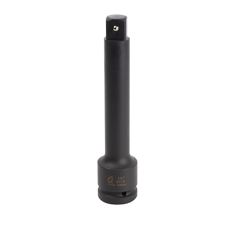 Sunex 1 in Drive X 10 in, Impact Socket Extension W/ Pin Hole 5310
