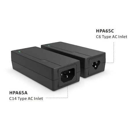 Us Electronics AC-DC voltage adapter, 24 VDC USE-HPA65A-240-P01K