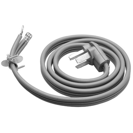 Dendesigns 09126ME 6 ft. Gray Flat Dryer Cord DE564568