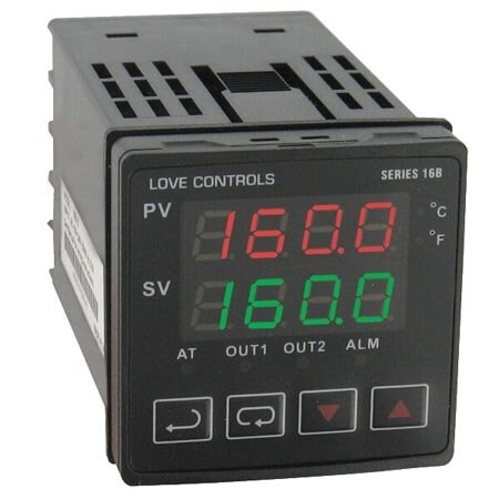 Dwyer Instruments Digital Temperature Controller, 48 mm L 16B-22