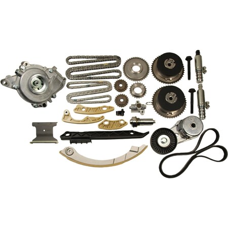 Cloyse Engine Timing Chain and Accessory Drive Belt Kit with Water Pump,  9-4201SB1K6