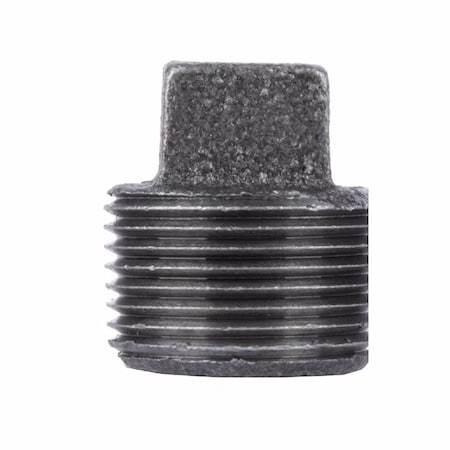 B & K STZ Industries 3/8 in. MIP each Black Malleable Iron Plug 310P-38
