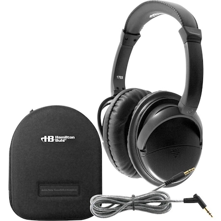 Hamiltonbuhl Hamilton Buhl Deluxe Active Noise-Cancelling Headphones with Case NCHBC1