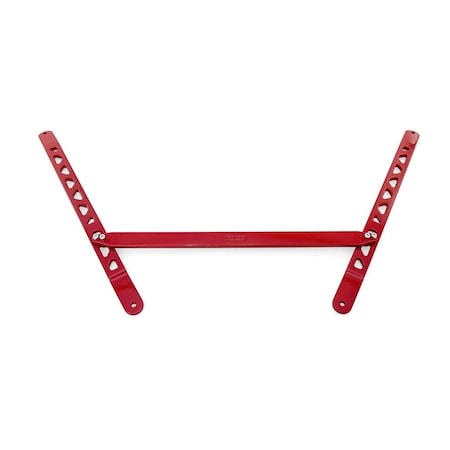 Hps Performance Aluminum Front Strut Brace Bar, Red,  42-105R