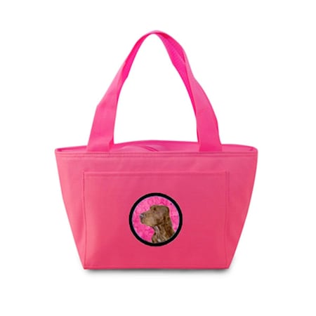 Carolines Treasures Pink Field Spaniel Zippered Insulated School Washable And Stylish Lunch Bag Cooler SS4801-PK-8808