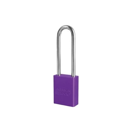 Master Lock Co Safety Padlock 3in Shackle Purple Keyed Alike A1107KD PRP