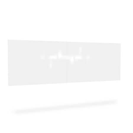 Ghent Flyte Duo Double-Sided Frameless Magnetic Whiteboard, 4' x 10', White, Two Piece FLYD-410-GM-WH-2P