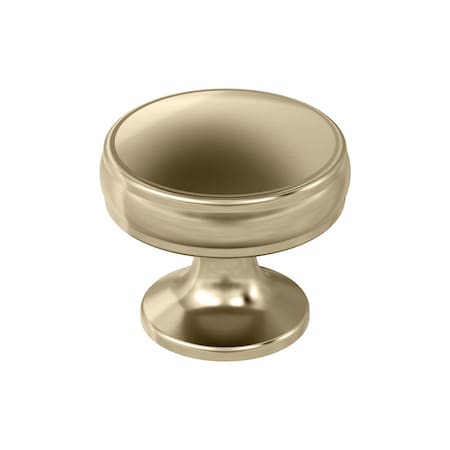 Amerock Renown 1-1/4 inch 32mm Diameter Golden Champagne Cabinet Knob BP36793BBZ